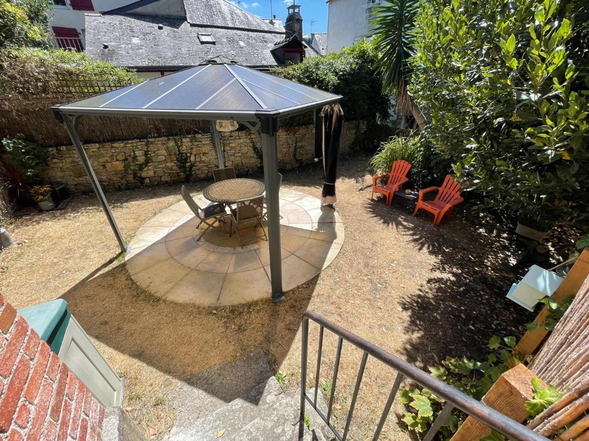 Le Patio, Coeur De Ville Avec Garage Et Jardin Vannes Dış mekan fotoğraf